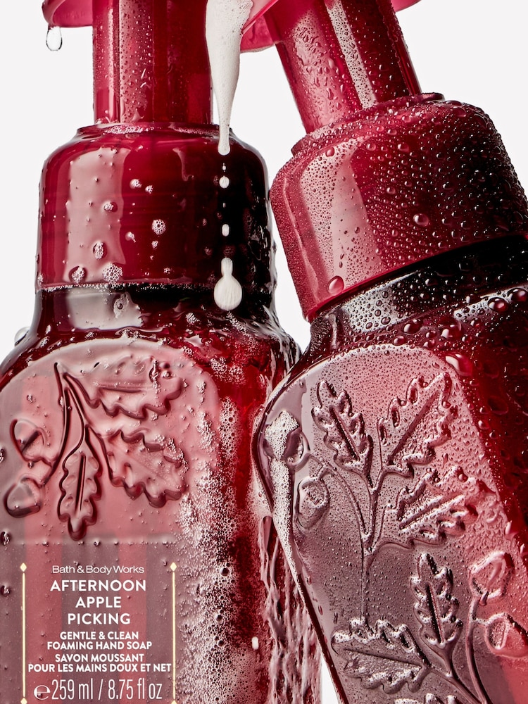 Bath & Body Works Afternoon Apple Picking Gentle & Clean Foaming Hand Soap 259ml - Image 2 of 4 Bath & Body Works Afternoon Apple Picking Gentle & Clean Foaming Hand Soap 259ml - Image 2 of 4