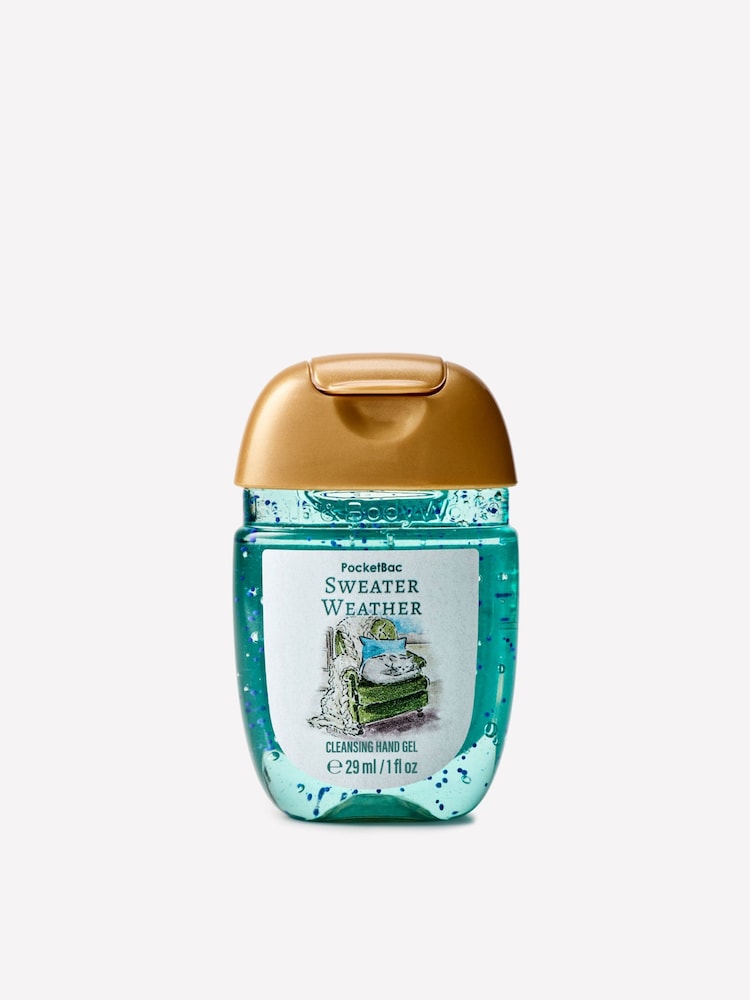 Bath & Body Works Sweater Weather PocketBac Cleansing Hand Gel 29ml - Image 1 of 3 Bath & Body Works Sweater Weather PocketBac Cleansing Hand Gel 29ml - Image 1 of 3