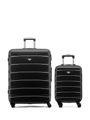 Set Of 2 Large Check-In & Small Carry-On Hardcase Travel Suitcase - Image 1 of 7
