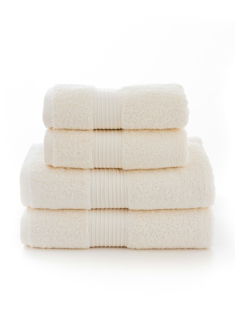 Deyongs Cream Bliss Supersoft 100% Cotton Towel - Image 2 of 2 Deyongs Cream Bliss Supersoft 100% Cotton Towel - Image 2 of 2