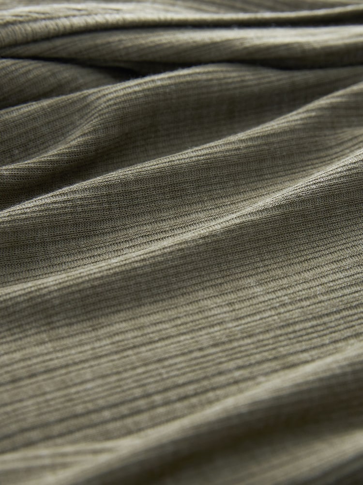 Green Double Layer Wrap Top - Image 6 of 6 Green Double Layer Wrap Top - Image 6 of 6