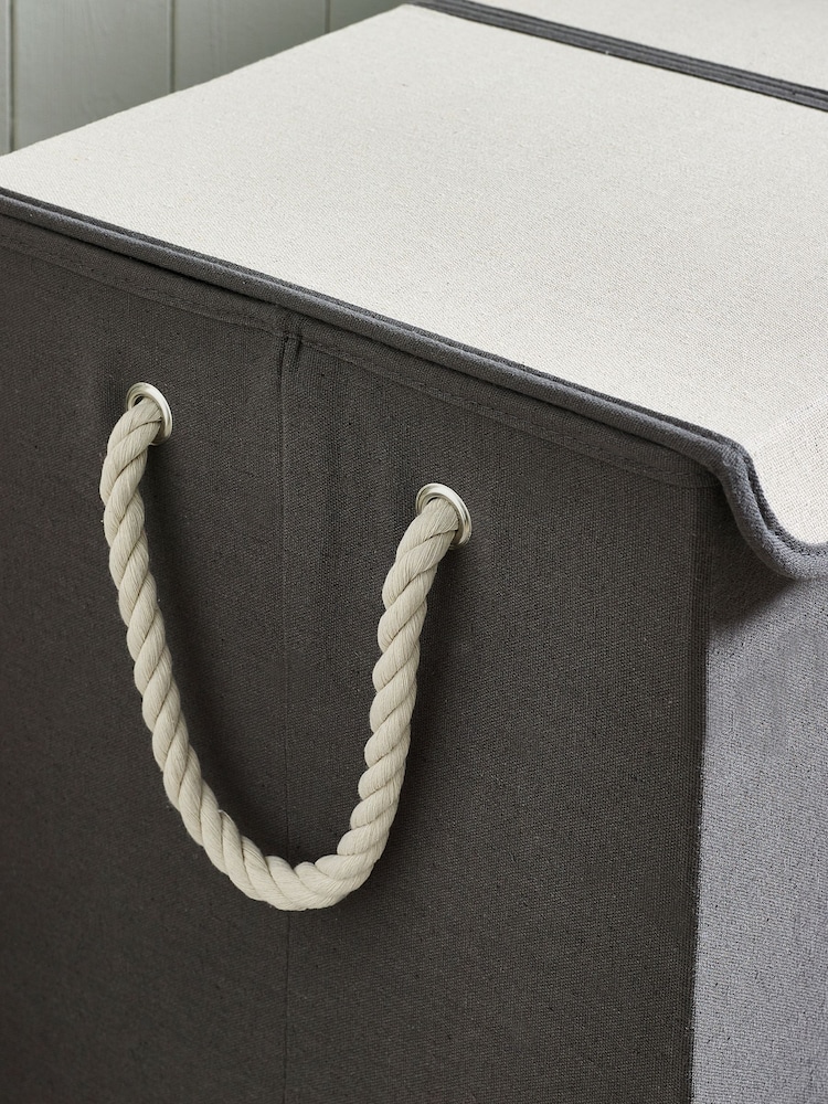 Grey Country  Laundry Sorter Basket - Image 4 of 5