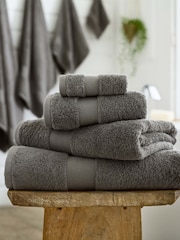Deyongs Steel Egyptian Cotton Embrace Towel - Image 1 of 4