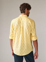 Yellow Signature 100% Linen Long Sleeve Shirt - Image 2 of 6