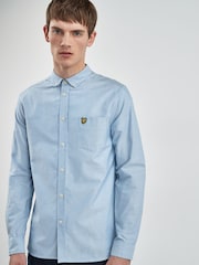 Lyle & Scott Blue Cotton Oxford Shirt - Image 1 of 8