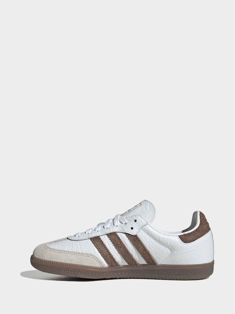 adidas Originals White Samba OG Trainers - Image 2 of 8 adidas Originals White Samba OG Trainers - Image 2 of 8