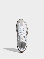 adidas Originals White Samba OG Trainers - Image 5 of 8