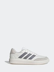 Белый/серебристый - adidas кроссовки Courtblock - Изображение 1 из 8