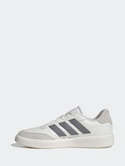 Белый/серебристый - adidas кроссовки Courtblock - Изображение 2 из 8