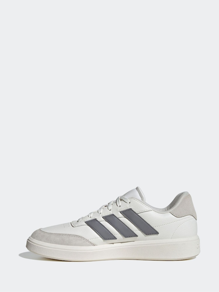 Белый/серебристый - adidas кроссовки Courtblock - Изображение 2 из 8