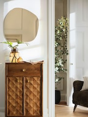 Dark Lloyd Lloyd Mango Wood Slim Cabinet - Image 2 of 10