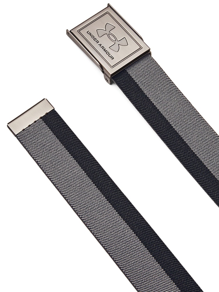 Under Armour Grey/Black Stretch Webb Belt - Image 2 of 2