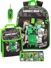 Vanilla Underground Black Minecraft Backpack Set - Image 1 of 5