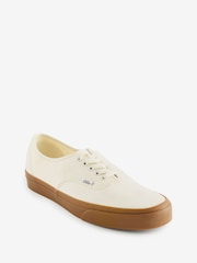 Vans Mens Authentic Gum Sole Trainers - Image 2 of 3