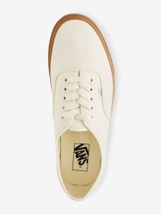 Vans Mens Authentic Gum Sole Trainers - Image 3 of 3