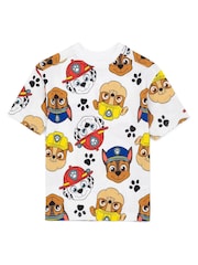 Vanilla Underground Boys Brown Paw Patrol 100% Cotton T-Shirts 3 Pack - Image 3 of 6