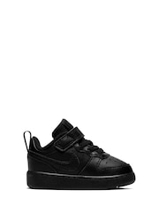 Nike Black Court Borough Low Infant Trainers - Image 3 of 7