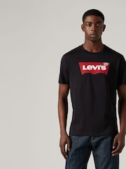 Levi's® Black Standard Housemark 100% Cotton T-Shirt - Image 1 of 5