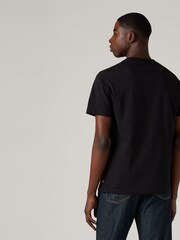 Levi's® Black Standard Housemark 100% Cotton T-Shirt - Image 2 of 5