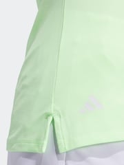 adidas Golf Ultimate365 Solid Sleeveless Polo Shirt - Image 4 of 5