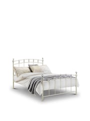 Julian Bowen White Sophie Crystal Bed - Image 5 of 5