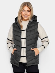M&Co Black Short Quilted Gilet - Image 1 of 4