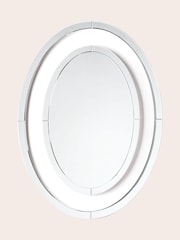Laura Ashley Clear Evie Large Oval Mirror - Image 2 of 2