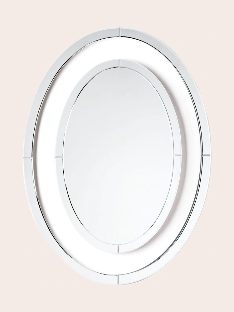 Laura Ashley Clear Evie Large Oval Mirror - Image 2 of 2