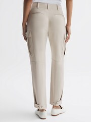 Reiss Stone Becca Tapered Combat Trousers - Image 5 of 5