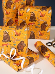 Hallmark Orange 3 x 2m The Gruffalo Wrapping Paper - Image 1 of 4