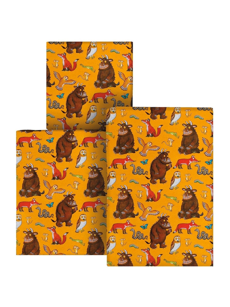 Hallmark Orange 3 x 2m The Gruffalo Wrapping Paper - Image 4 of 4 Hallmark Orange 3 x 2m The Gruffalo Wrapping Paper - Image 4 of 4