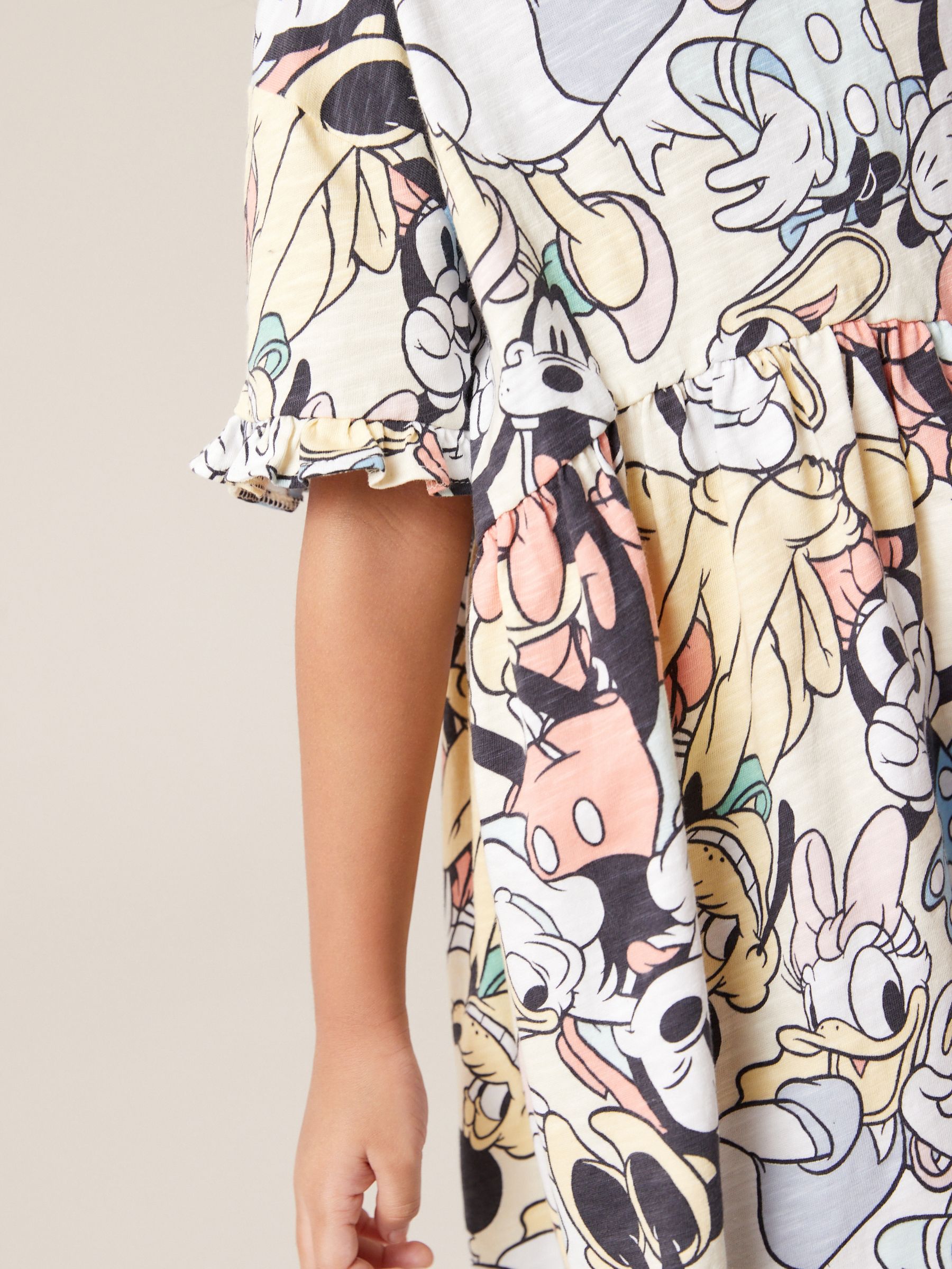 Buy Disney Characters Short Sleeve Cotton Jersey Dress 3 16yrs from Next Luxembourg