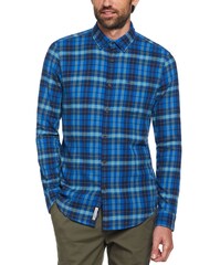 Original Penguin  Flannel Plaid Long Sleeve Shirt - Image 1 of 4
