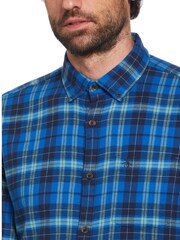 Original Penguin  Flannel Plaid Long Sleeve Shirt - Image 3 of 4