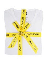 Gris/blanco - Conjunto de estar por casa rojo Charlie de Lyle & Scott - Imagen 6 de 6