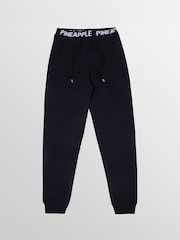 Pineapple Black Double Waistband Joggers - Image 5 of 5