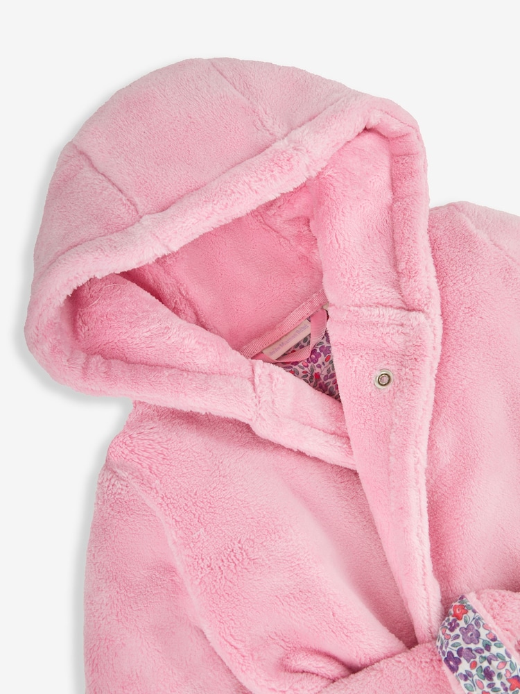 JoJo Maman Bébé Pink Mouse Dressing Gown - Image 2 of 3