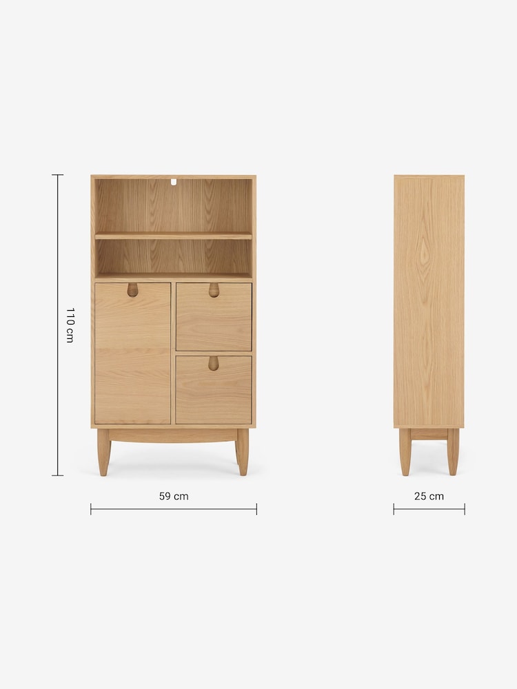 MADE.COM Oak Penn Mid Boy Chest of Drawers - Image 3 of 3
