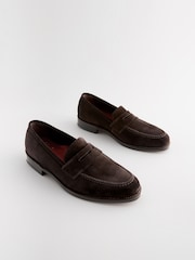Brown Loake For Next Suede Loafers - Image 1 of 6