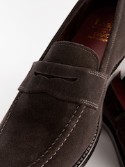 Brown Loake For Next Suede Loafers - Image 5 of 6