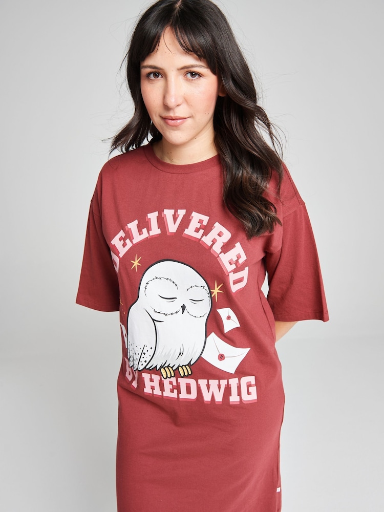 Brand Threads Harry Potter Hedwig cămașă de noapte - Imaginea 1 din 9