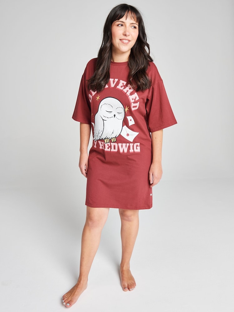Brand Threads Harry Potter Hedwig cămașă de noapte - Imaginea 2 din 9