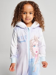 Brand Threads Blue Frozen Fleece All-In-One - Image 2 of 11