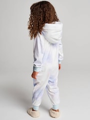 Brand Threads Blue Frozen Fleece All-In-One - Image 5 of 11