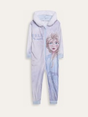 Brand Threads Blue Frozen Fleece All-In-One - Image 8 of 11