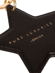 Pure Luxuries London Drayton Leather Star Keyring - Image 2 of 5
