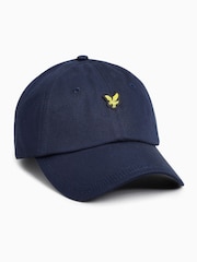Lyle & Scott Navy 100% Cotton Cap - Image 1 of 6