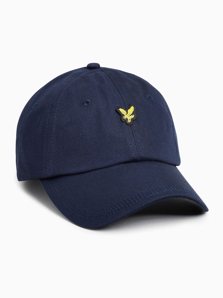 Lyle & Scott Navy 100% Cotton Cap - Image 1 of 6
