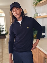 Lyle & Scott Navy 100% Cotton Cap - Image 3 of 6