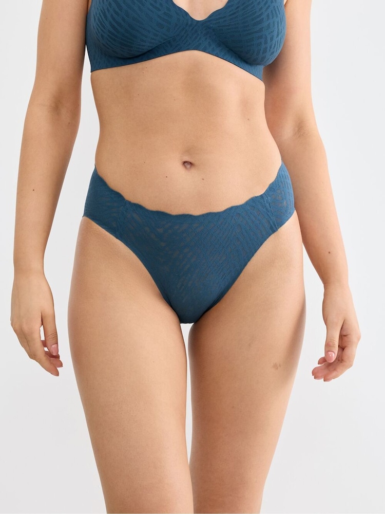 Sloggi Blue ZERO Feel Bliss - High leg Knickers - Image 2 of 6 Sloggi Blue ZERO Feel Bliss - High leg Knickers - Image 2 of 6